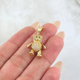 Pendant Articulated Bear 4.9gr / 1.2in / 18K Gold