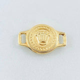 Charm Circle Crown 1gr / 3/4 in / 18K Gold