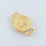Charm Circle Crown 1gr / 3/4 in / 18K Gold