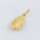 Dije Virgen Guadalupe 0.55gr / 3/4 in / Oro Amarillo 18K