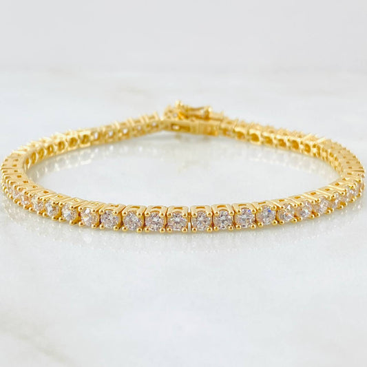 Tennis Bracelet 17.75gr / 7 in / 18K Gold ©