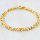 Tennis Bracelet 20gr / 7.9in / 18K Gold ©
