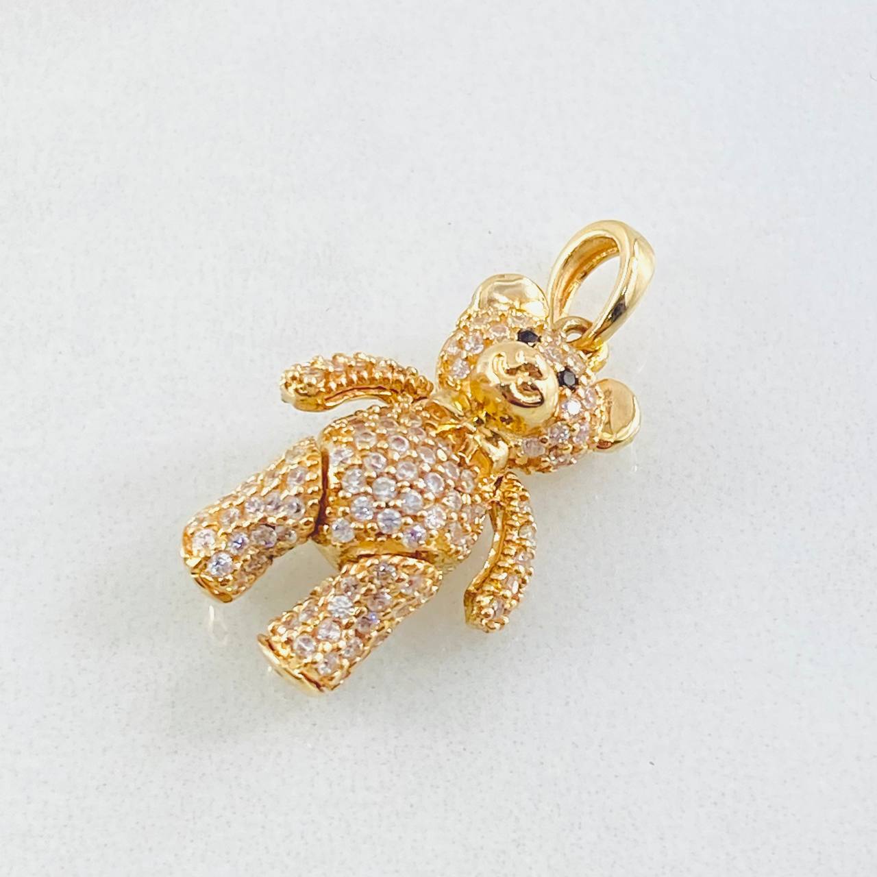 Pendant Articulated Bear 4.05gr / 1.0in / 18K Gold