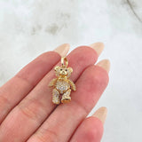 Pendant Articulated Bear 4.05gr / 1.0in / 18K Gold