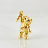 Pendant Bear Hand Up 1.9gr / 0.9in / 18K Gold
