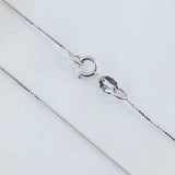 Cadena Veneciana 0.85gr / 40cm / Oro Blanco +3 18K *