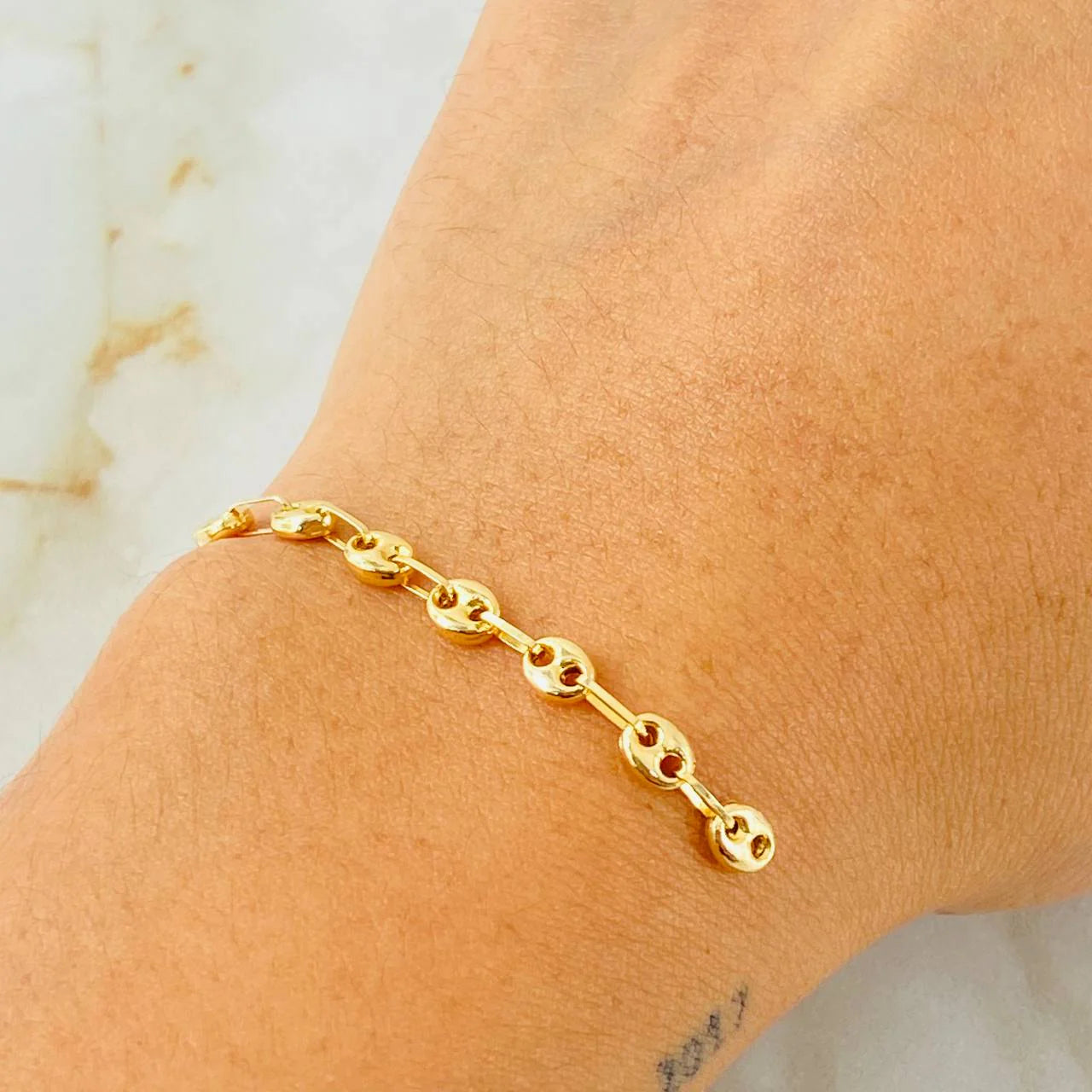 Herraje Retazo Gc 0.7 g / 2 in Oro Amarillo 18K