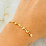 Charm Scrap GC 0.7gr / 2.2in / 18K Gold