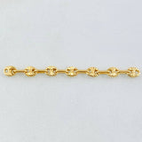 Herraje Retazo GC 7 Eslabones 0.45gr / 1 3/4 in / 3.2mm Oro Amarillo 18K