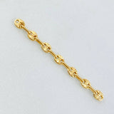 Herraje Retazo GC 7 Eslabones 0.45gr / 1 3/4 in / 3.2mm Oro Amarillo 18K