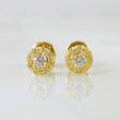 Topos Halo 0.95gr / Oro Amarillo 18K *