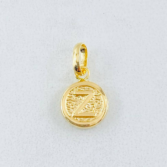 Dije Letra Z 0.35gr / 1/2 in / Oro Amarillo 18K