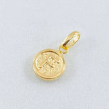 Pendant Letter F 0.35gr / 0.5in / 18K Gold