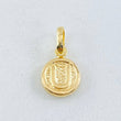 Dije Letra U 0.4gr / 1/2 in / Oro Amarillo 18K