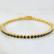 Tennis Bracelet 18.7gr / 8.1in / 18K Yellow Gold +0$