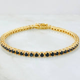 Tennis Bracelet 18.7gr / 8.1in / 18K Yellow Gold +0$