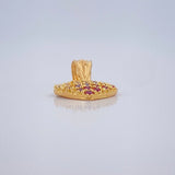 Dije Corazon 0.7gr / 1/2 in / Oro Amarillo 18K &