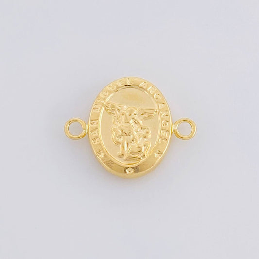 Herraje San Miguel Arcangel 0.85g / 3/4 in Oro Amarillo 18K