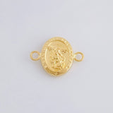 Herraje San Miguel Arcangel 0.65g / 3/4 in Oro Amarillo 18K