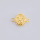 Herraje San Miguel Arcangel 0.5g / 1/2 in Oro Amarillo 18K