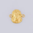 Herraje Rostro de Cristo 0.8g / 3/4 in Oro Amarillo 18K