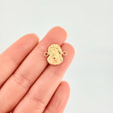 Herraje Rostro de Cristo 0.8g / 3/4 in Oro Amarillo 18K