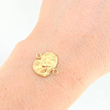 Herraje Rostro de Cristo 0.8g / 3/4 in Oro Amarillo 18K