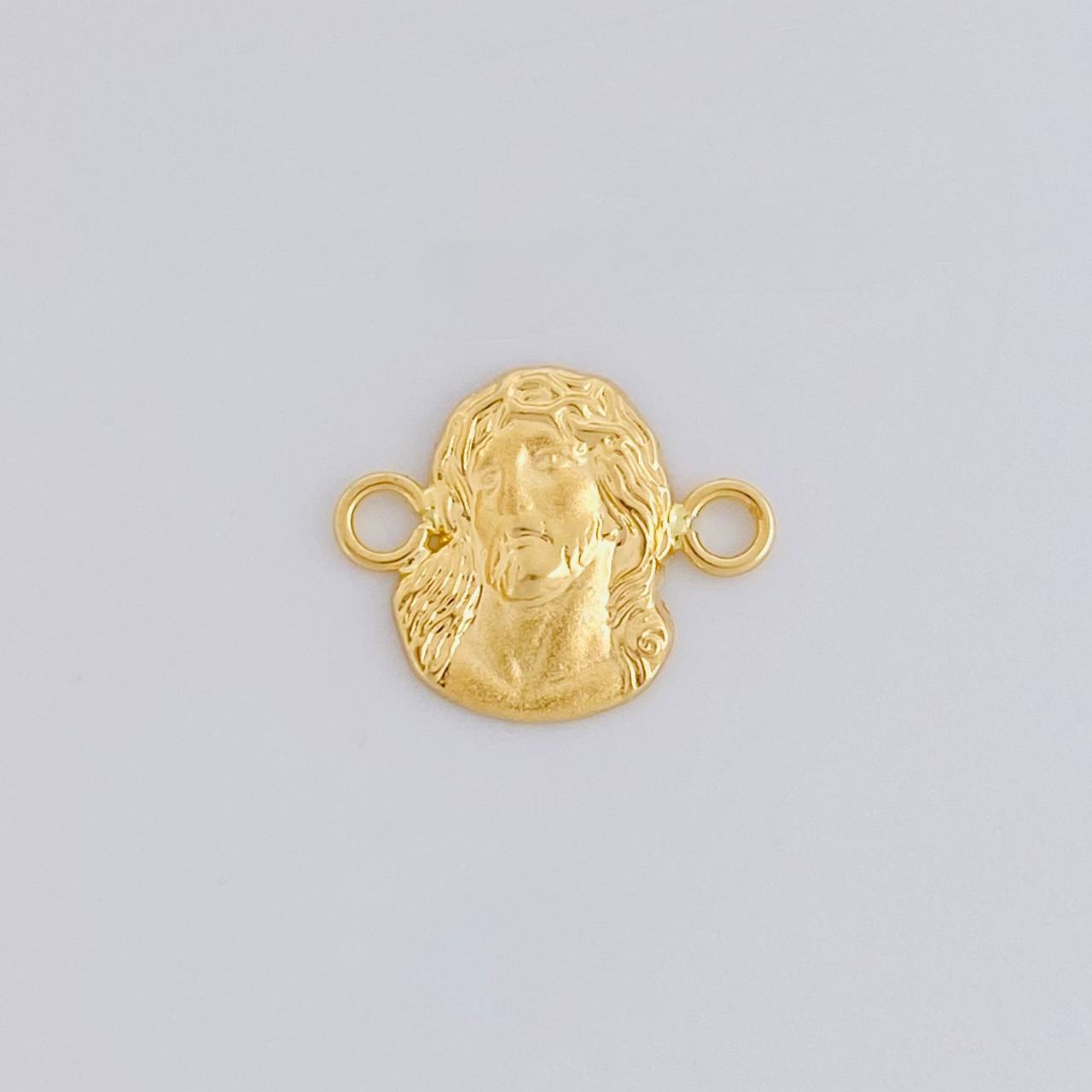Charm Face of Christ 0.55g / 1/2 in Yellow Gold 18K