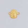 Herraje Rostro de Cristo 0.55g / 1/2 in Oro Amarillo 18K