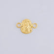 Herraje Rostro de Cristo 0.35g / 1/2 in Oro Amarillo 18K