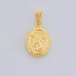 Dije San Miguel Arcangel 0.95g / 1 in Oro Amarillo 18K