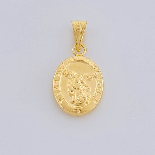 Dije San Miguel Arcangel 0.95g / 1 in Oro Amarillo 18K