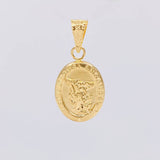Dije San Miguel Arcangel 0.95g / 1 in Oro Amarillo 18K
