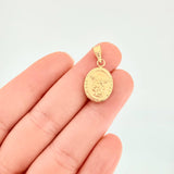 Dije San Miguel Arcangel 0.95g / 1 in Oro Amarillo 18K