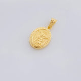 Dije San Miguel Arcangel 0.65g / 3/4 in Oro Amarillo 18K