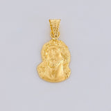 Dije Rostro de Cristo 0.9g / 1 in Oro Amarillo 18K