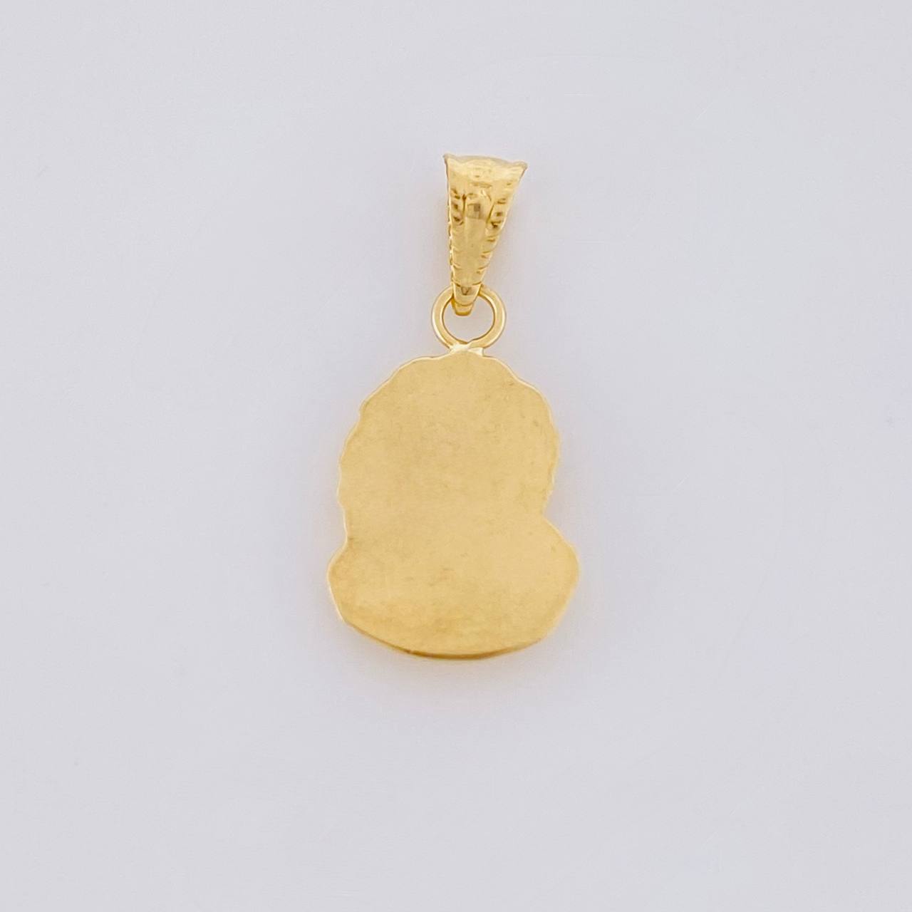 Pendant Face of Christ 0.35g / 1/2 in Yellow Gold 18K