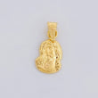 Pendant Face of Christ 0.35g / 1/2 in Yellow Gold 18K