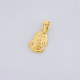 Dije Rostro de Cristo 0.35g / 1/2 in Oro Amarillo 18K
