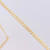 Cuban Links 2.6g / 20 in / 2.5mm Yellow Gold 18K