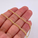 Cuban Links 2.6g / 20 in / 2.5mm Yellow Gold 18K
