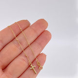 Pulso Denario Virgen Milagrosa 1.5 g / 8 in / 1.5 mm Oro Amarillo 18K