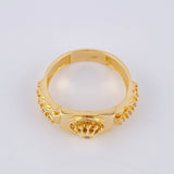 Anillo Correa Corona 4.55gr / T7 / Oro Amarillo 18K ©