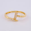 Anillo Clavo 1.6 g / T6 1/4 Oro Amarillo 18K