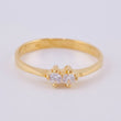 Anillo Binocular 1.65gr / T6 3/4 / Oro Amarillo 18K ©
