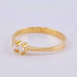Anillo Binocular 1.65gr / T6 3/4 / Oro Amarillo 18K ©