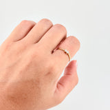 Anillo Binocular 1.65gr / T6 3/4 / Oro Amarillo 18K ©