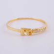 Anillo Fé 0.85gr / T7 1/4 / Oro Amarillo 18K ©