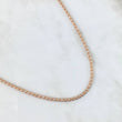 Morse Chain Ice 5gr / 50cm / 1.5mm Two Yellow White Gold +3 18K ©