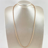 Morse Chain Ice 5gr / 50cm / 1.5mm Two Yellow White Gold +3 18K ©